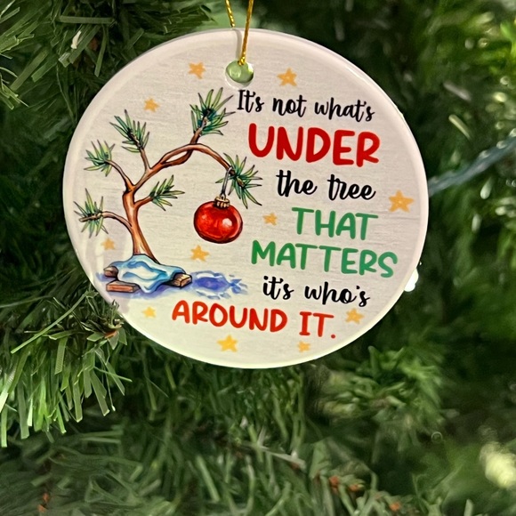 Christmas Ceramic Ornament - Picture 3 of 3